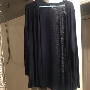 Loft Outlet XL Navy Cardigan